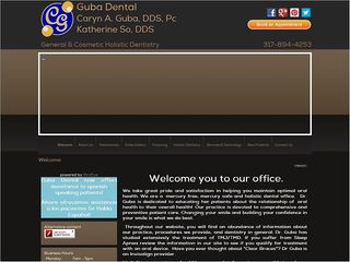 Web site www.gubadds.com, Midwest Integrative Dental Medicine